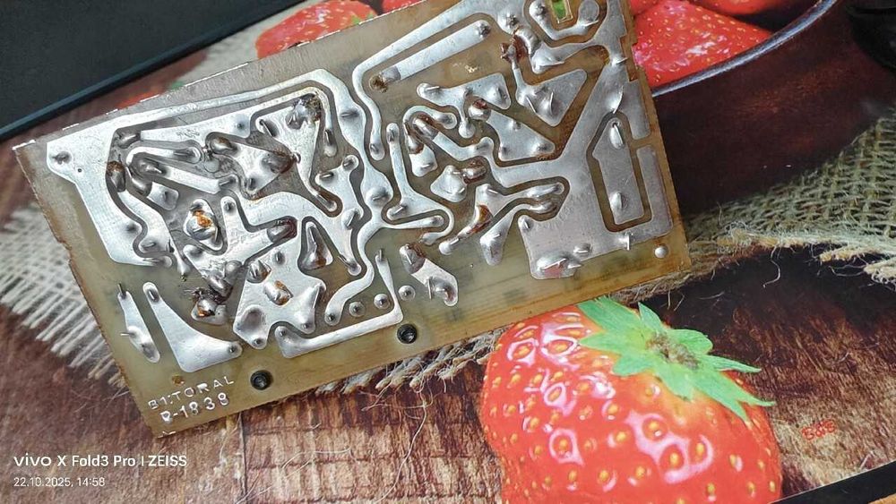 Radmor 5412 płytka B1 przedwzmacniacz mikrofonu