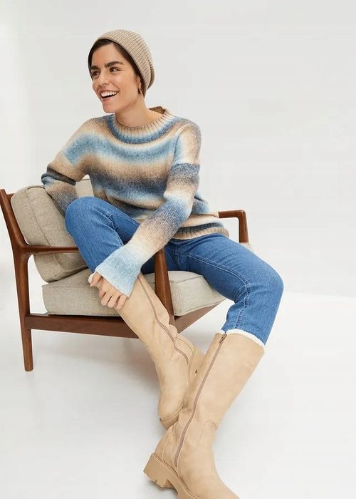 B.P.C sweter ombre cieniowany ^52/54