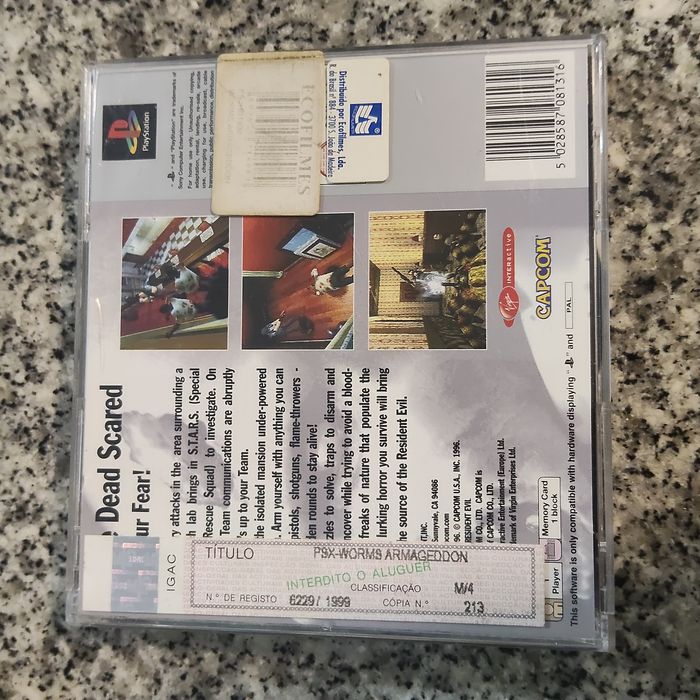 Resident Evil 1 + Cds Eurodemo