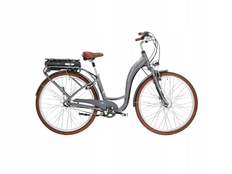 Rower Miejski Damka Le Grand eLille 1 Grafitowy Roz. L 19" *Koła 28*!