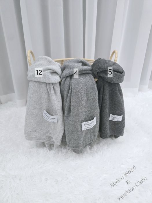 Premium ! Szal : 50 % kaszmir 50 % wełna