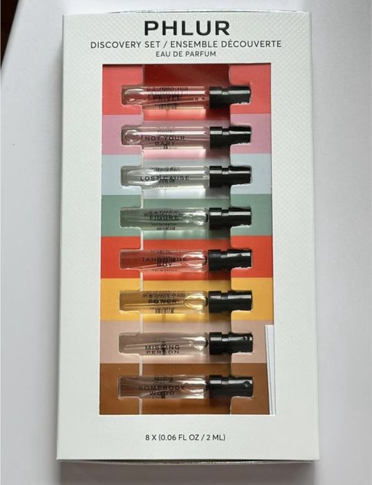 Phlur discovery set набор духов парфум набір парфумів