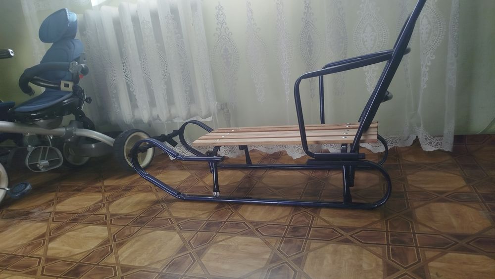 Дитячі зимові санки