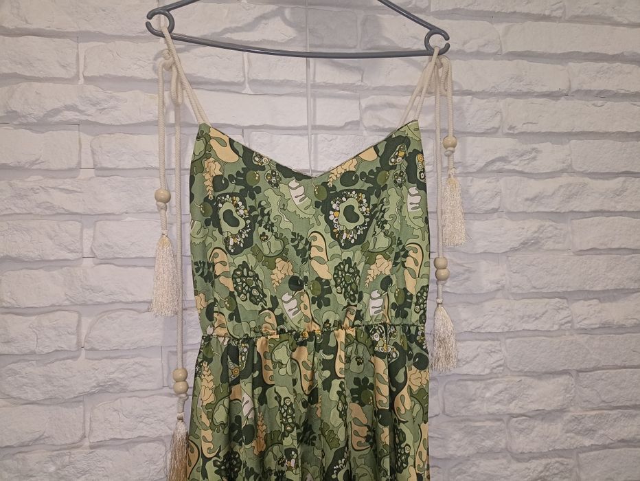 Nowa sukienka damska letnia w kwiaty styl Boho r.uniwersalny