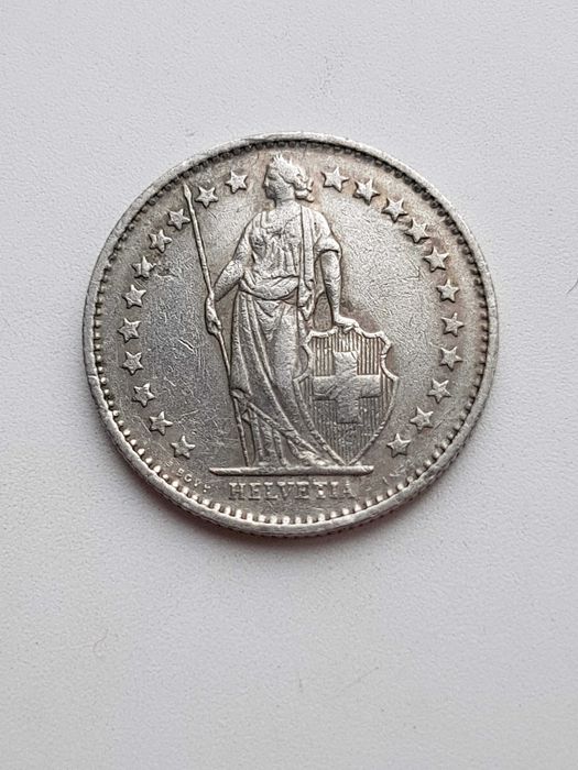 Швейцарія ½ франка, 1980 рік.