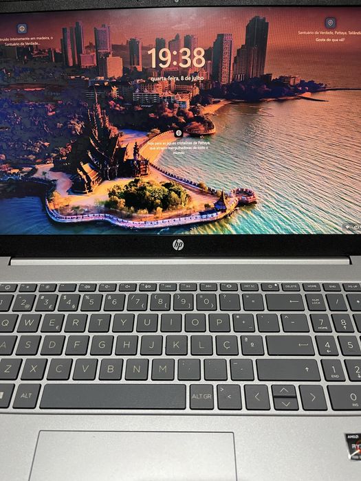 Portátil HP Laptop 15-fc0022np 15.6" Prateado Natural