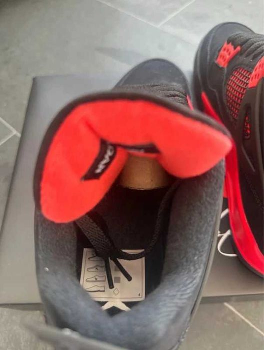 Buty Trampk Jordan 4 Retro Red Thunder R.41