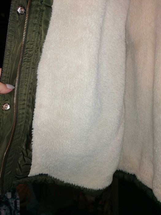 Kurtka parka ocieplana