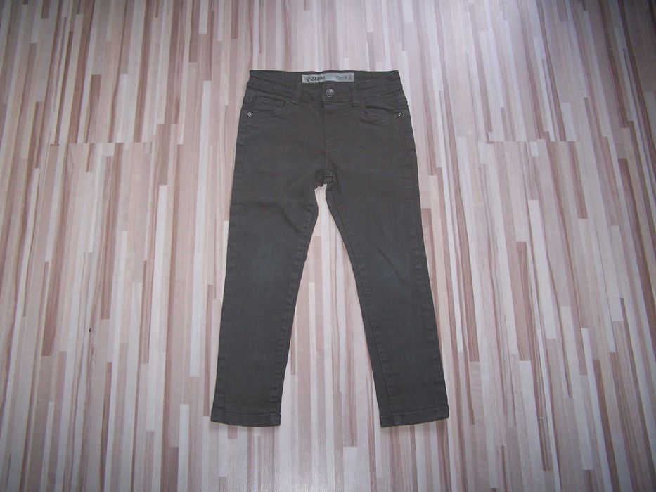 Spodnie rurki khaki Denim 110