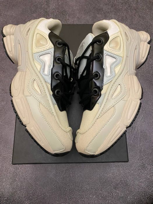 Кросівки Adidas x Raf Simons Osweego White Beige, рафы, рафи, drill