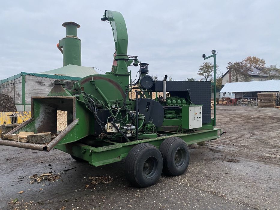 Rębak tarczowy spalinowy