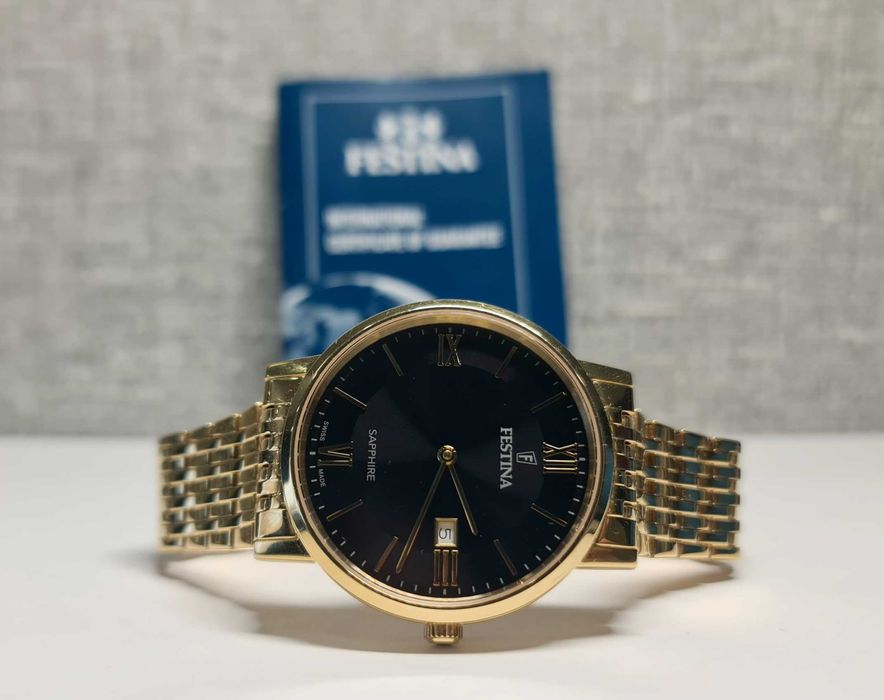 Чоловічий годинник Festina F20020 Swiss Made Sapphire 39mm