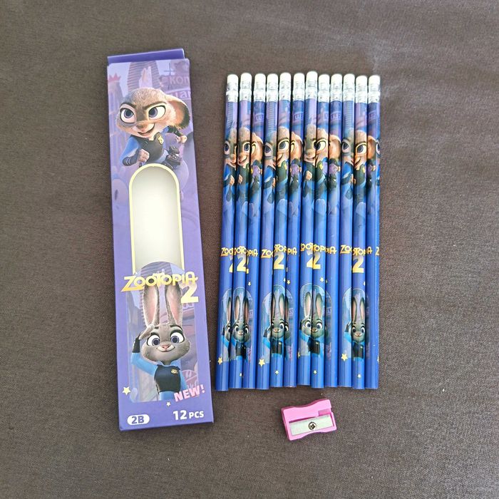Lápis Zootopia 2 (4 caixas)