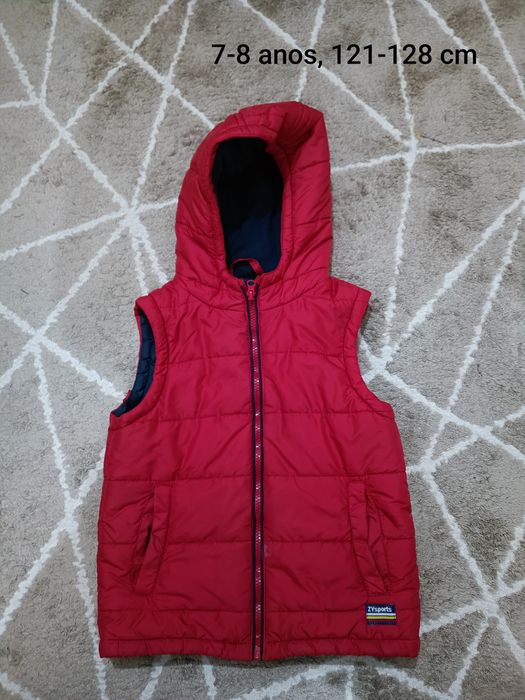 Casacos e coletes para  menino