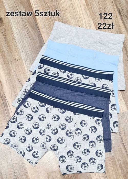 5sztuk bokserki chłopięce 122