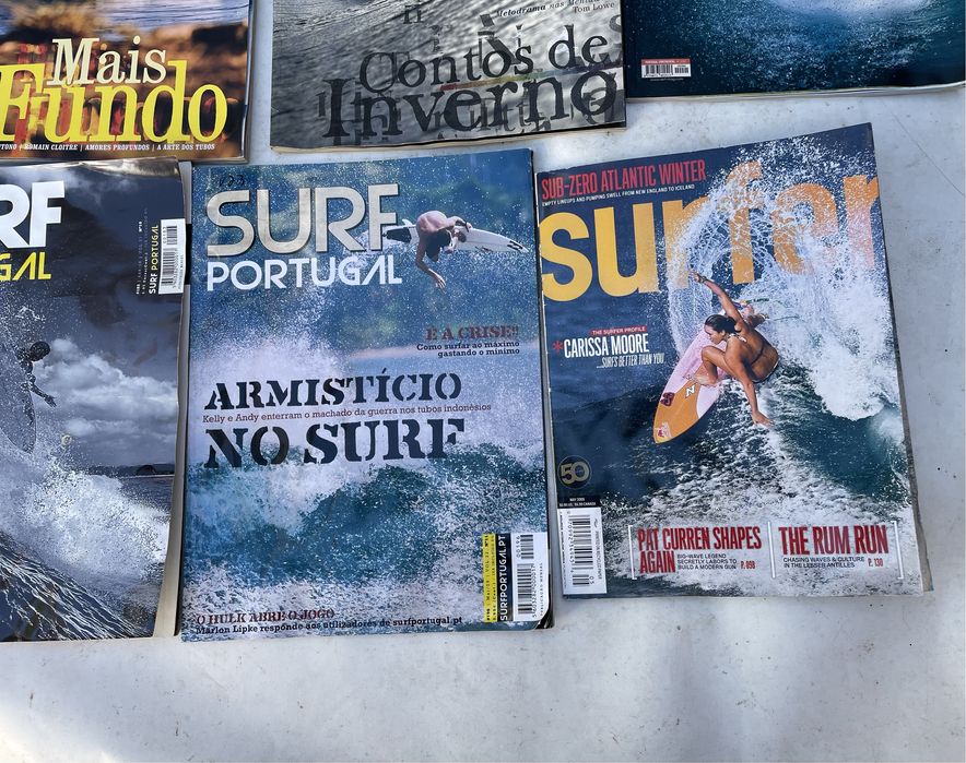 Vendo revistas de Surf body board