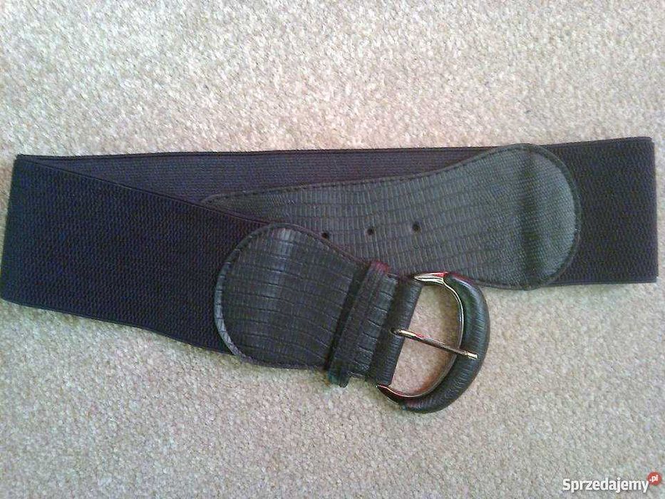 Pasek czarny guma Blue Shadow