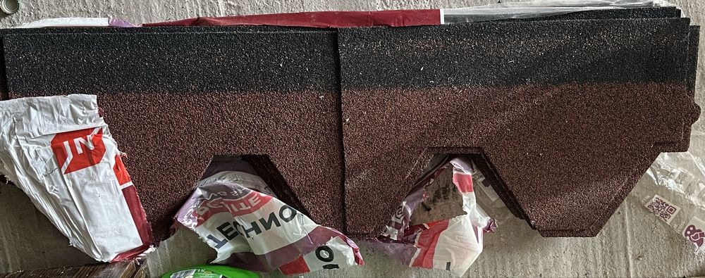 Gont bitumiczny  Hexagonal 6822 czerwony  [MIDA] standard