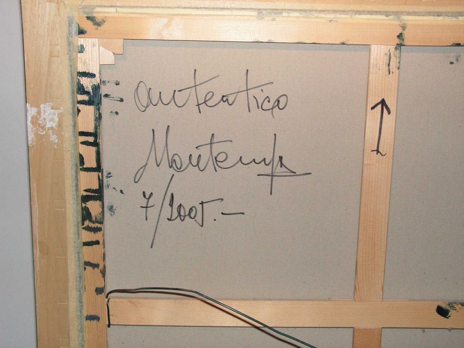 Rara obra de Montevago um dos expoentes do novo renascimento Italiano!