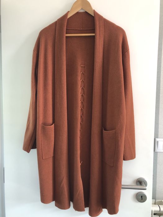 Casaco malha comprido