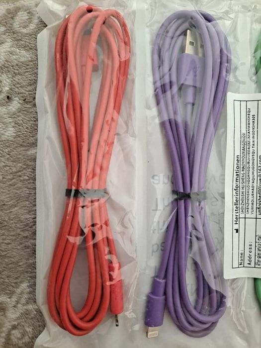 Zestaw kabli do iPhone