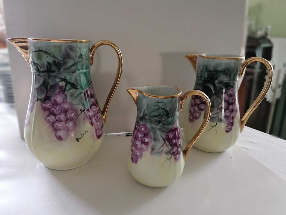 Conjunto de Canecas Pintadas à mão (Vintage)