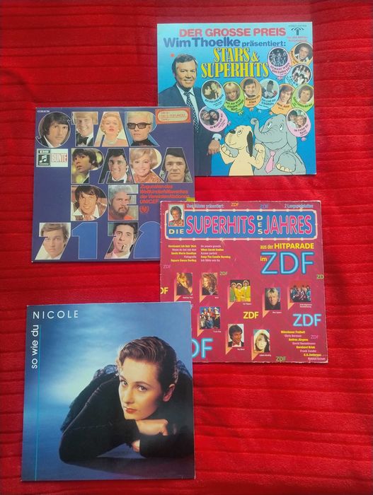 Zestaw 4 LP - "Pop z Europy" (Blue System, Al Bano & Romina)