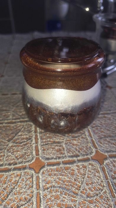 Dekoracyjny słoiczek - rękodzieło