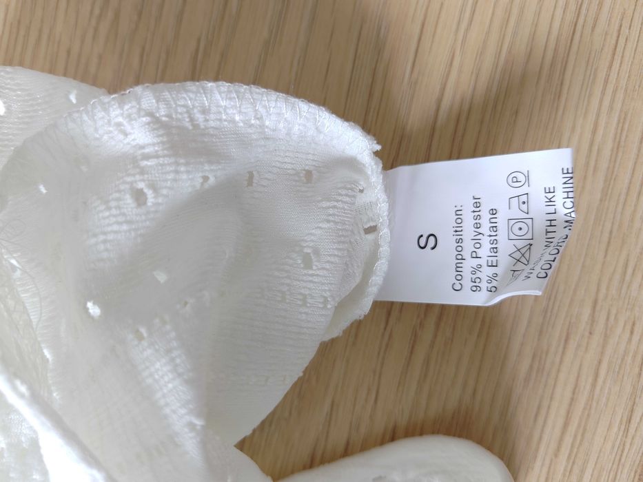 Biały Top, rozm S - NOWY