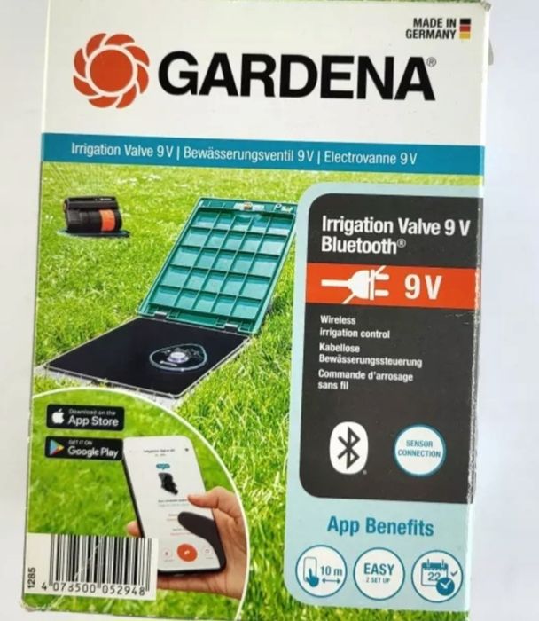 Gardena 1285-29 zawór do nawadniania 9 V Bluetooth używany 3 sztuki