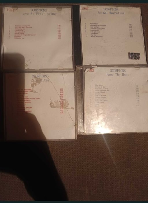 Płyty Scorpions CD
