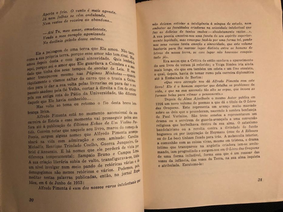 Osório de Castro / Alfredo Pimenta/ José Régio