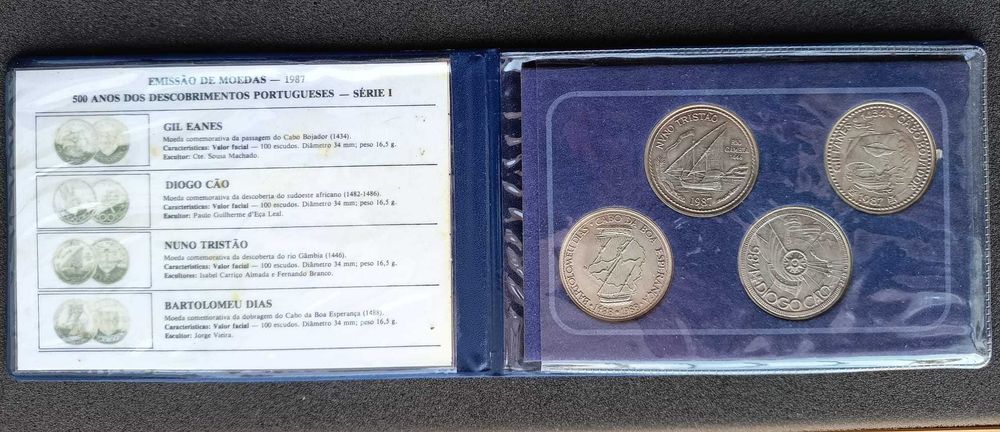 Carteira 1ª Serie Descobrimentos 100$ (escudos)