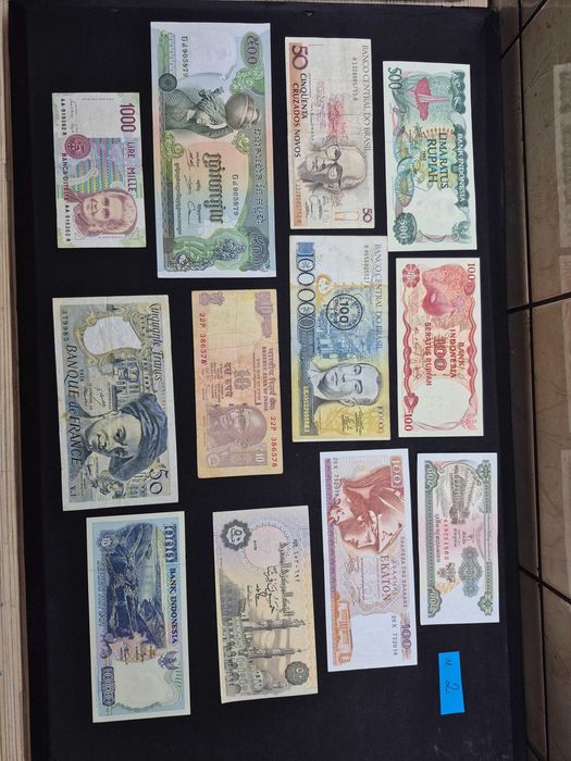 Zestawy ciekawych banknotów chętnie wymienię na inne