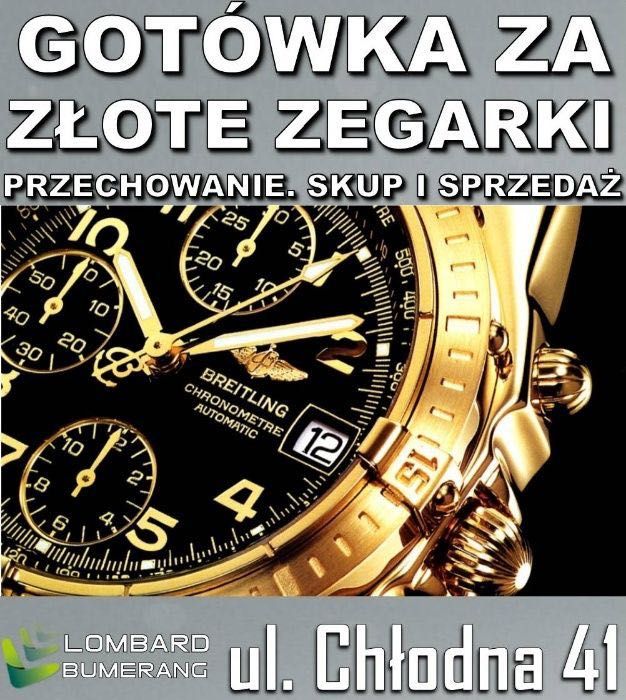 ZŁOTE ZEGARKI. Skup, sprzedaż, pożyczki. Lombard BUMERANG