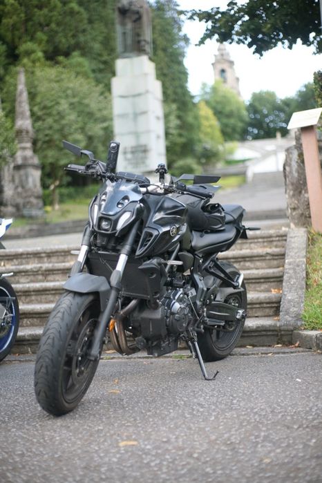 Yamaha mt 07 2023.  6500km  55kw