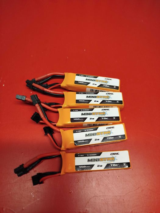 Baterias Drone Lipo CNHL MiniStar 450mAh 7.4V 2S 70C XT30