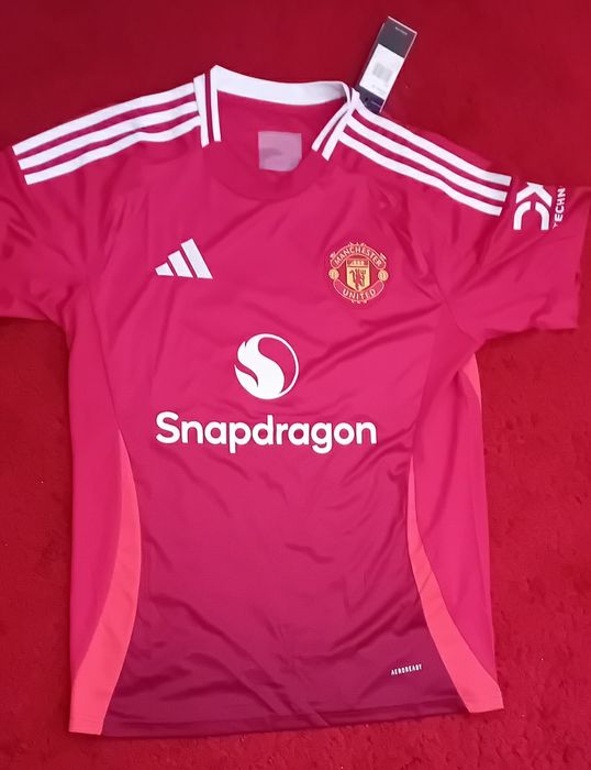 Camisola L e bandeira Manchester United