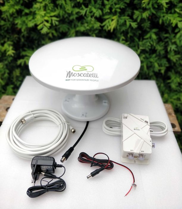 Antena Omnidirecional Terrestre Exterior Moscatelli - 4G LTE DVB-T/T2
