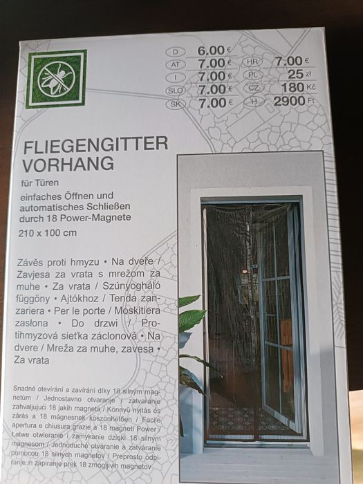 Siatka ochronna na drzwi balkonowe