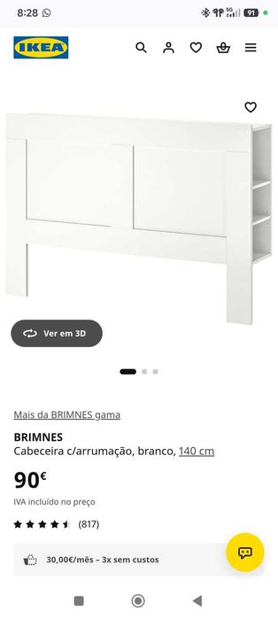 Vendo cama casal