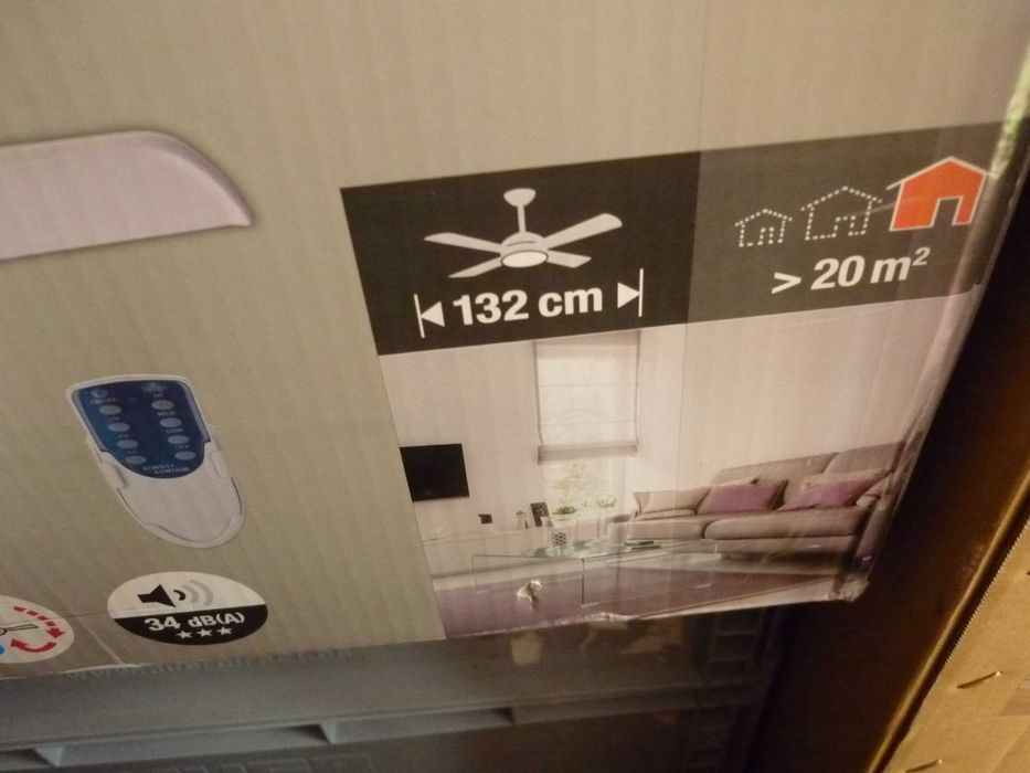 4 ventoinhas de teto novas