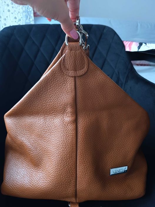 Plecak Venezia skóra naturalna