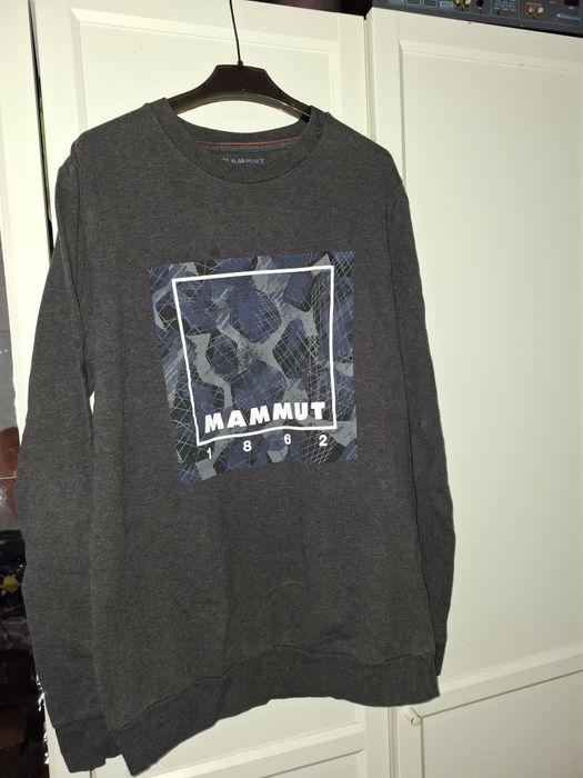 Mamut bluza bez kaptura z nadrukiem