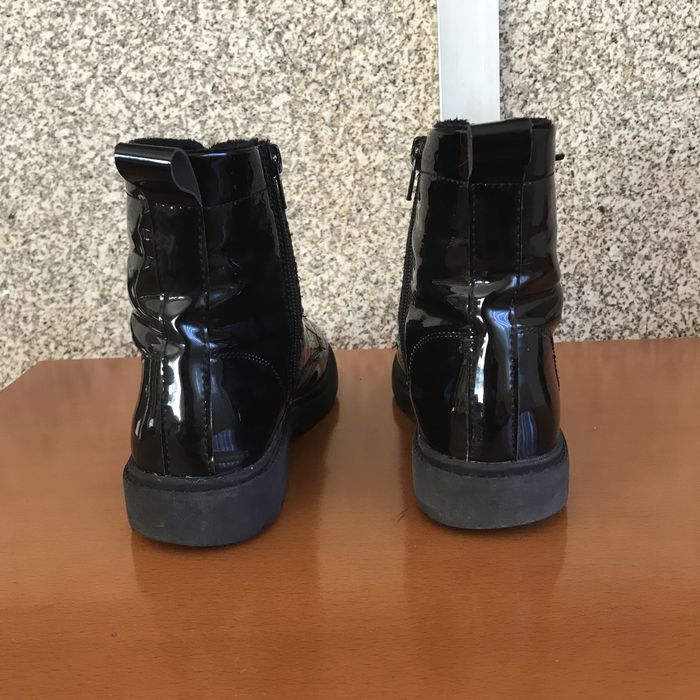 Botas pretas criança, tamanho 36