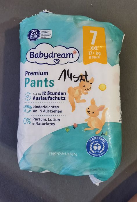 Pieluszki premium pants babydream