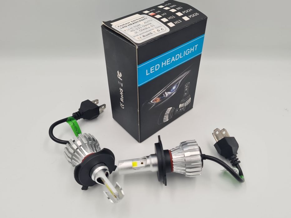 Żarówki H4 Led mocne Nowe
