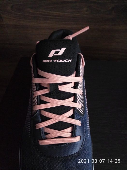 Кроссовки Pro Touch Elexir 10 темно-синего цвета р.41. стелька 27 см.