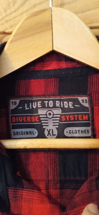 Koszula męska ciepła Diverse rozm. XL