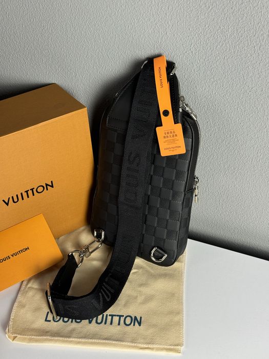 Мужская сумка Louis Vuitton чоловіча сумка слінг месенджер авеню клат